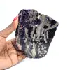 Piedra de fluorita pirita mineral bruto para colección - 0