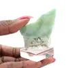 Rebanada de aragonita verde para colección de minerales - 4