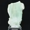 Rebanada de piedra de aragonita verde natural - 0