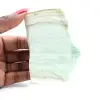 Rebanada pulida de aragonita verde mineral bruto de calidad - 4