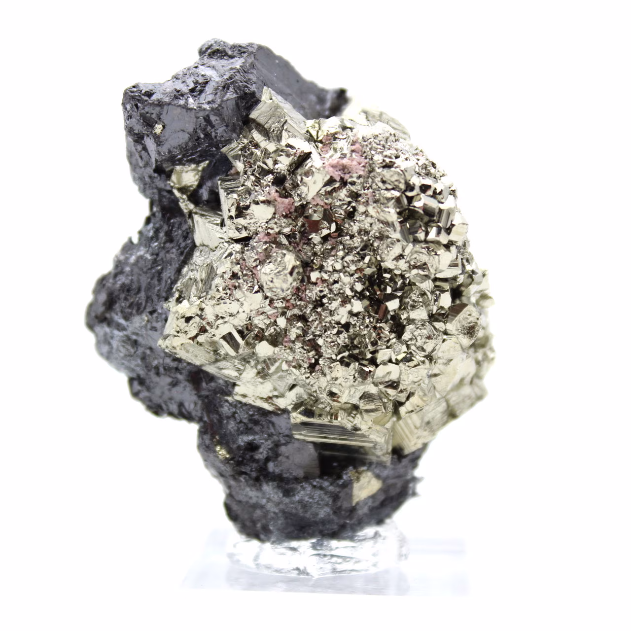 Ejemplar Mineral Pirita y Esfalerita