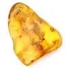 Gran piedra de ámbar amarillo de Lituania: fósil para coleccionar - 0