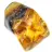 Auténtico guijarro de ámbar pulido de Lituania - Ejemplar de mineralogía