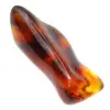 Guijarro de ámbar pulido de Lituania: objeto mineral decorativo - 2