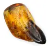Pequeña piedra de ámbar báltico pulido - Autenticidad garantizada - 0