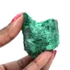 Malaquita fibrosa cruda - 1