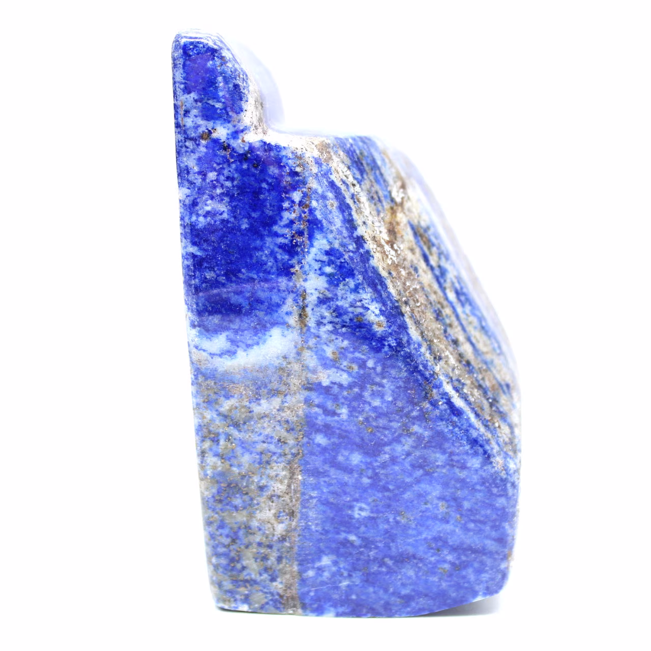 Piedra decorativa de lapislázuli pulida