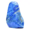 Piedra coleccionable de lapislázuli pulido, forma única - 0