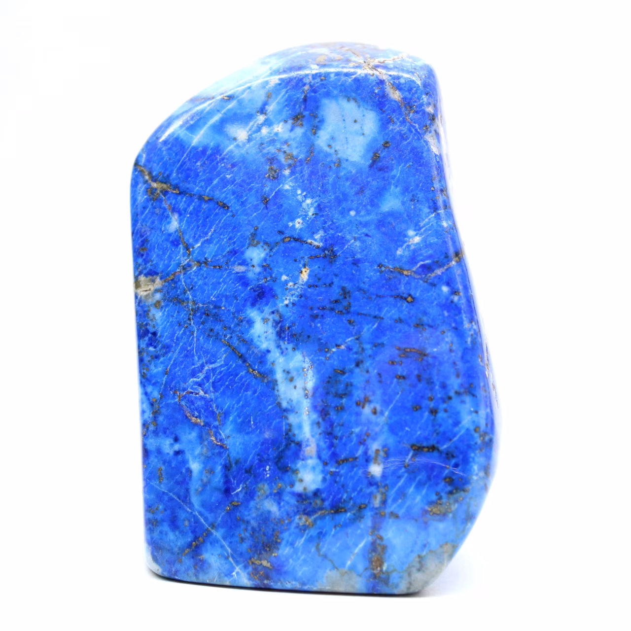 Gran piedra ornamental de lapislázuli pulido procedente de Afganistán