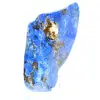Piedra de lapislázuli pulida, decoración auténtica - 4