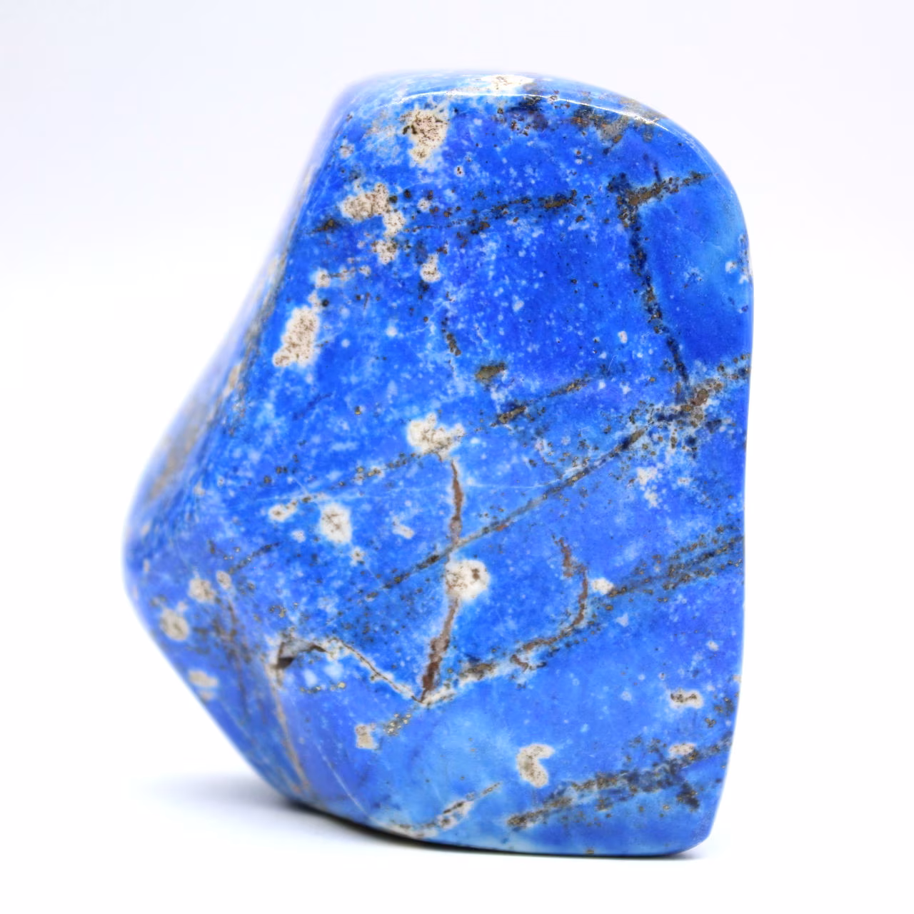 Lapislázuli pulido, auténtica roca mineral