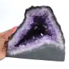  Geoda de amatista de Brasil con cristales morados para coleccionistas - 0