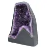  Geoda de amatista de Brasil única de alta calidad con base estable - 3