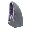  Geoda de amatista de Brasil única de alta calidad con base estable - 4