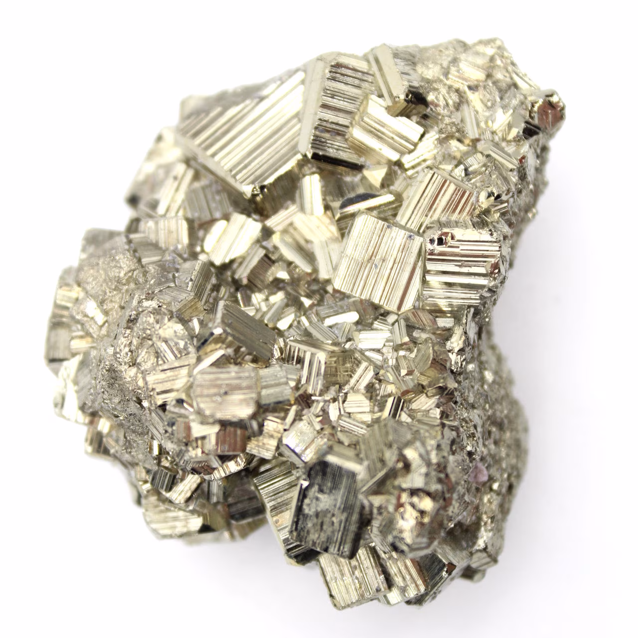 Pirita de Perú mineral en bruto