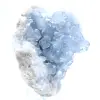 Auténtica geoda de celestita azul de Madagascar - 2