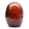 Auténtico adorno de cornalina pulida de Madagascar: mineral decorativo y coleccionable. - 0