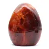 Cornalina de Madagascar pulida: piedra natural ideal para decoración y colección (adorno) - 0