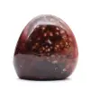 Cornalina de Madagascar pulida: pequeña piedra natural para coleccionar y decorar - 0
