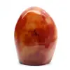 Adorno pequeño de cornalina pulida - Piedra natural coleccionable (Madagascar) - 0