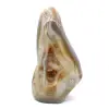 Cornalina natural pulida, gran adorno mineral de Madagascar. - 2