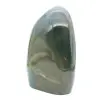 Ejemplar de jaspe verde pulido, piedra decorativa grande, Madagascar - 5