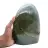 Ejemplar de jaspe verde pulido, piedra decorativa grande, Madagascar