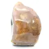 Piedra de cornalina pulida de Madagascar, decoración mineral XXL - 2