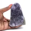 Ejemplar de amatista brasileña: geoda de cristal natural - 0