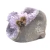 Geoda de amatista brasileña: decoración y mineralogía - 4