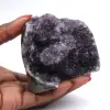 Pequeña drusa de amatista de Brasil: estética natural - 0