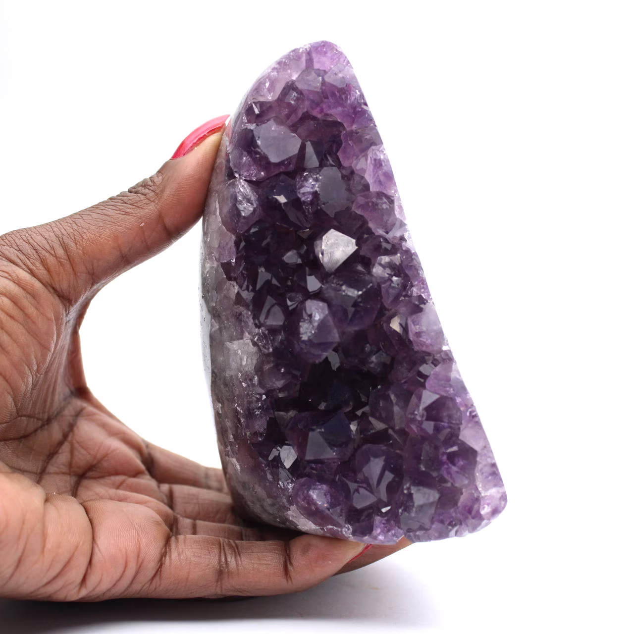 Cristales de amatista para colección: autenticidad brasileña