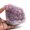 Amatista drusa energética: piedra natural de colección - 0