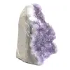 Drusa de amatista para sala de estar: piedra natural de la calma - 1