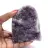 Drusa de amatista para sala de estar: piedra natural de la calma
