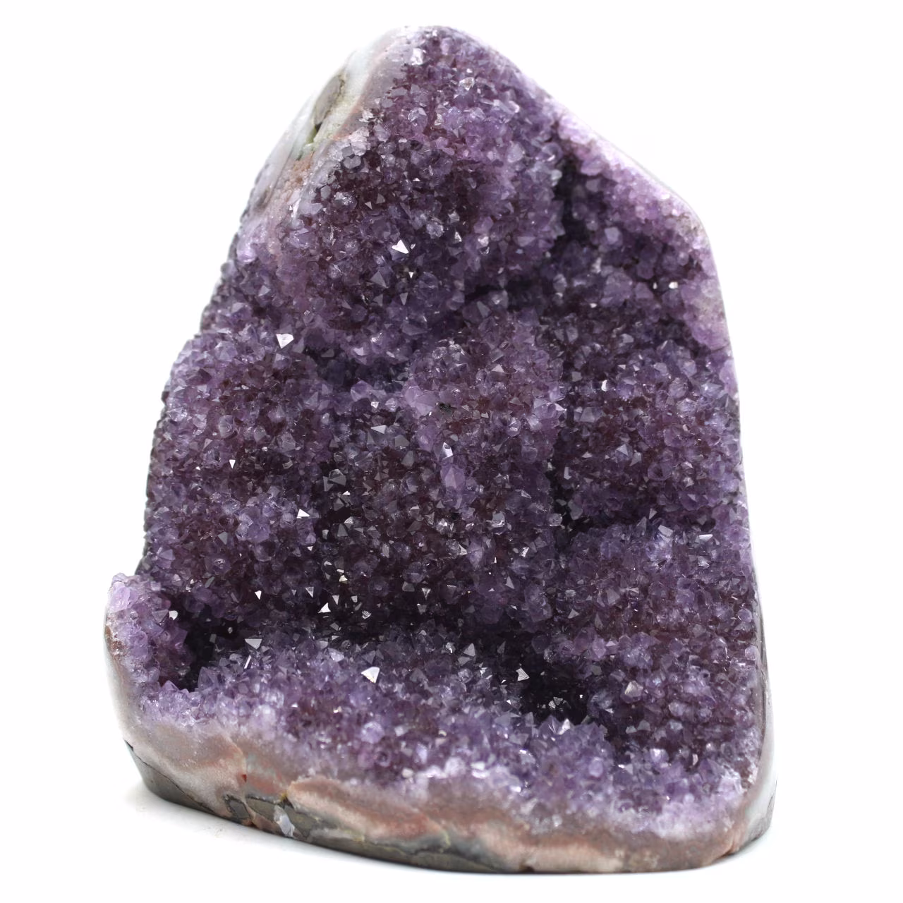 Geoda de amatista, piedra en bruto