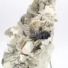 Mica y turmalina negra sobre cuarzo afgano - 9