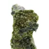 Epidota verde de Marruecos sobre matriz fina - 6