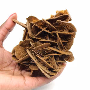 Espécimen mineralógico de barita de Marruecos