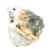 Mineral de fluorita verde: Cristales sobre matriz para decoración - 4