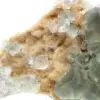 Cristales de fluorita verde: Colección mineralógica de Marruecos - 4