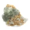 Cristales de fluorita verde: Colección mineralógica de Marruecos - 5