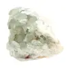 Piedra de fluorita verde en bruto: muestra de roca cristalizada - 4