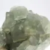 Piedra de fluorita verde en bruto: muestra de roca cristalizada - 6