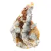 Roca de fluorita verde: Gran cristal sobre su matriz. - 2