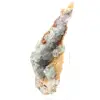 Roca de fluorita verde: Gran cristal sobre su matriz. - 3