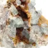 Roca de fluorita verde: Gran cristal sobre su matriz. - 5