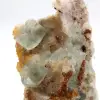 Fluorita natural: cristales verdes sobre matriz, Marruecos - 5