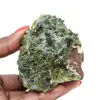 Cristales de epidota de imilchil sobre matriz transparente - 0