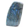 Ejemplar de labradorita pulida, roca mineral decorativa - 2